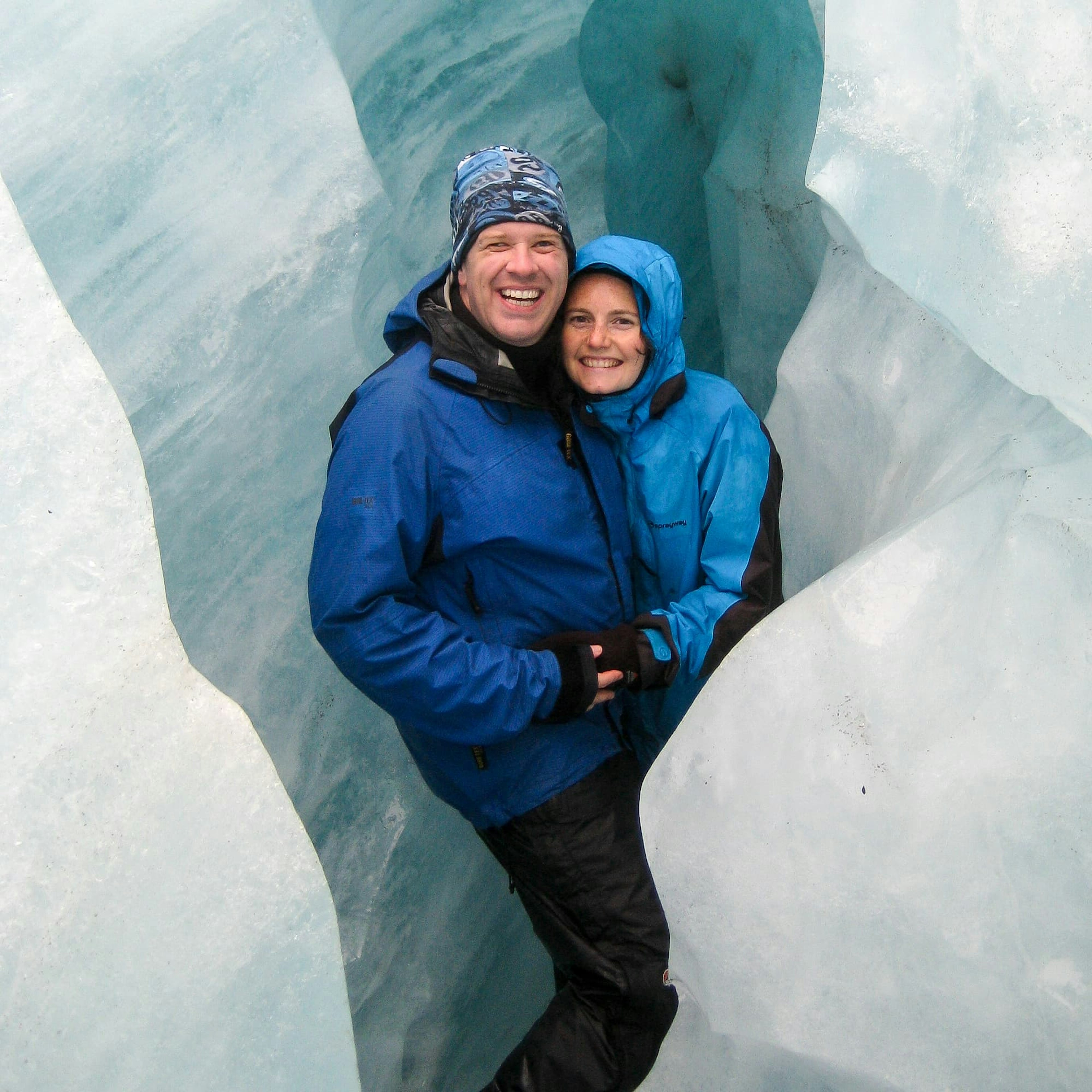 Rob and Rachael at Fox Glacier
